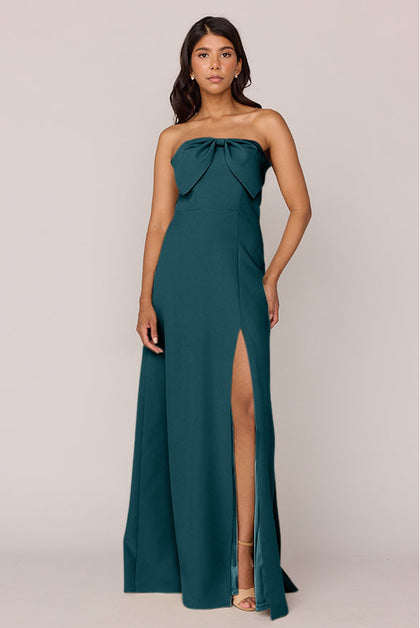 Monroe Crepe Dress | Made To Order | Classic Emerald
