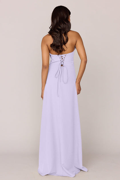 Monroe Crepe Dress | Made To Order | Light Lavender