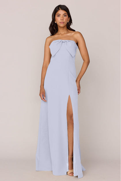 Monroe Crepe Dress | Made To Order | Periwinkle