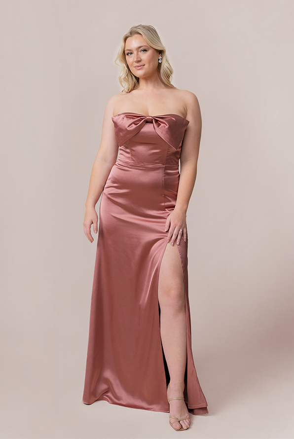satin dress price Maxine Satin Dress