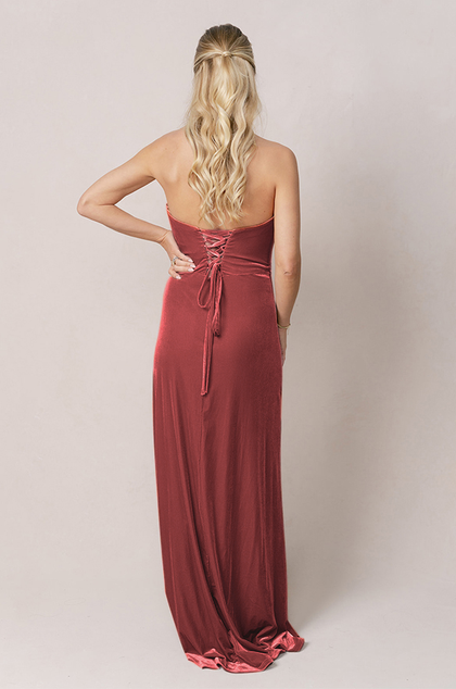 Model: Britt; Size: 4; Color: Dusty Rose