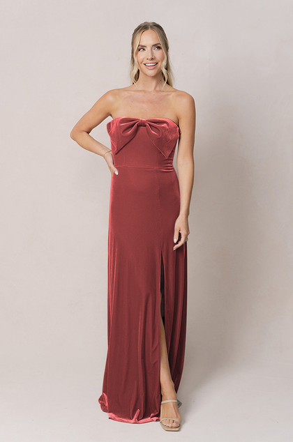 Model: Britt; Size: 4; Color: Dusty Rose