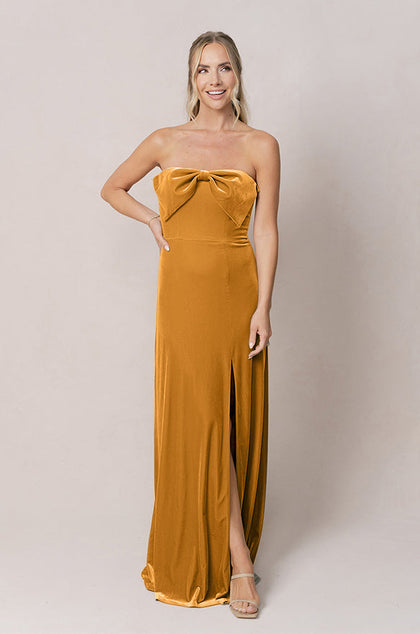 Model: Britt; Size: 4; Color: Mustard