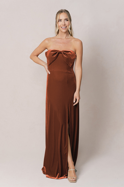 Model: Britt; Size: 4; Color: Rust