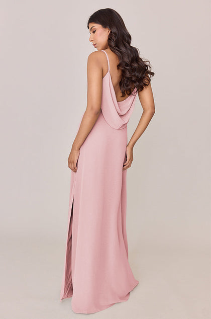 Nadia Chiffon Dress | Made To Order | Blushing Bride