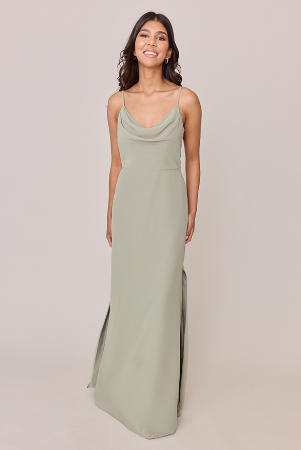 Nadia Chiffon Dress | Made To Order