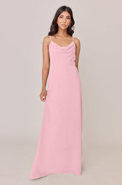 Nadia Chiffon Dress | Made To Order | Rosette