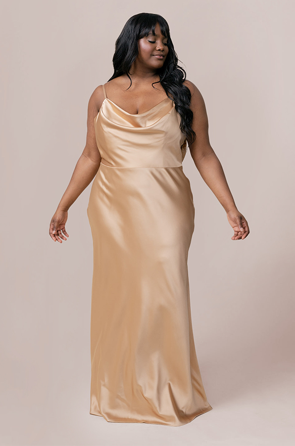 Nadia Satin Dress | Made To Order Hot Pink Nadia Satin Dress | Made To Order Hot Pink