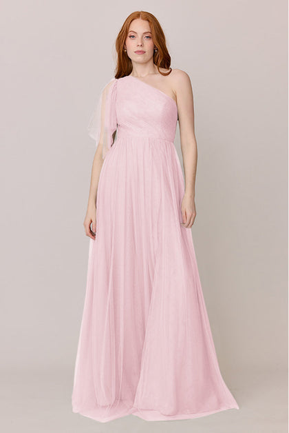 Navea Convertible Tulle Dress | Made To Order | Baby Pink