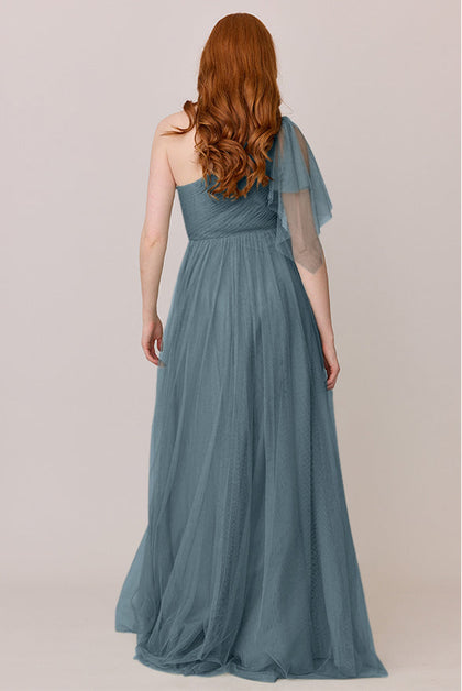 Navea Convertible Tulle Dress | Made To Order | Eucalyptus
