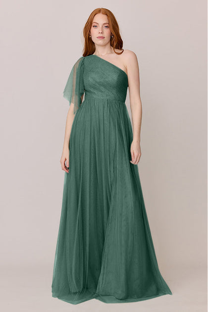 Navea Convertible Tulle Dress | Made To Order | Greenery