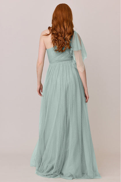 Navea Convertible Tulle Dress | Made To Order | Sage