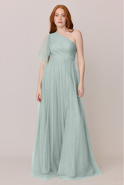Navea Convertible Tulle Dress | Made To Order | Sage