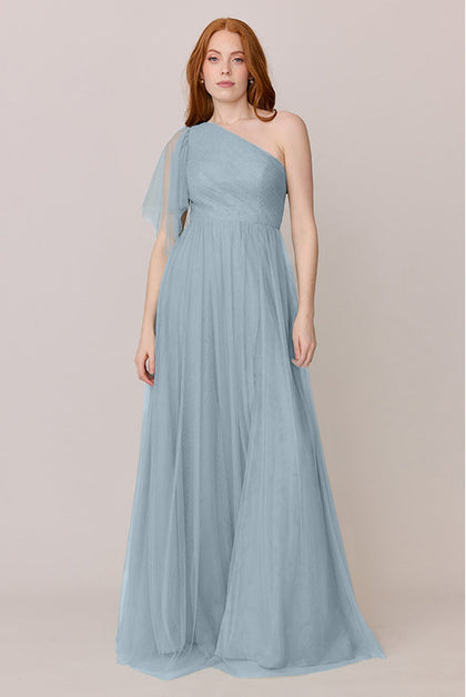 Navea Convertible Tulle Dress | Made To Order | Sky Blue