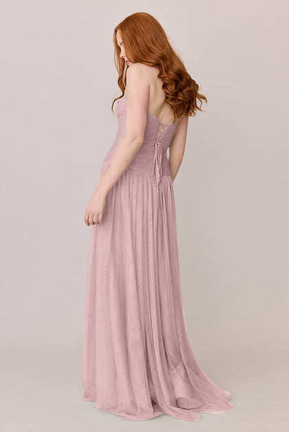 Nicola Tulle Dress | Made To Order | Blush