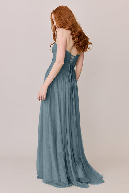 Nicola Tulle Dress | Made To Order | Eucalyptus