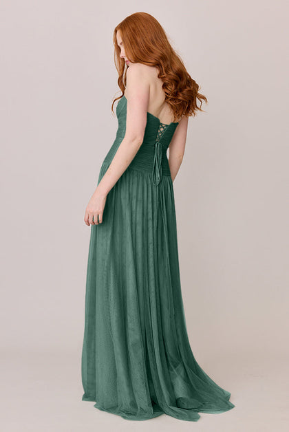 Nicola Tulle Dress | Made To Order | Greenery