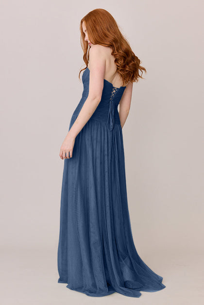 Nicola Tulle Dress | Made To Order | Romantic Blue
