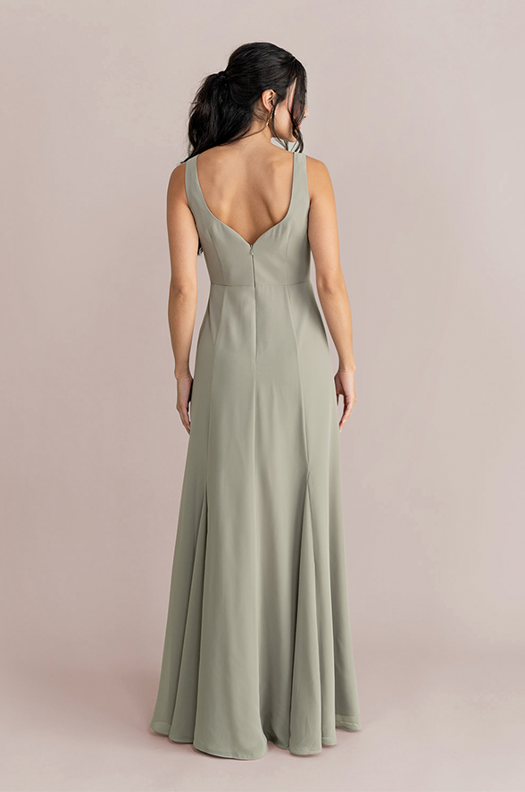 Nicole Chiffon Dress | Made To Order Marsala Nicole Chiffon Dress | Made To Order Marsala