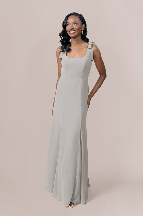 Nicole Chiffon Dress | Made To Order Marsala Nicole Chiffon Dress | Made To Order Marsala