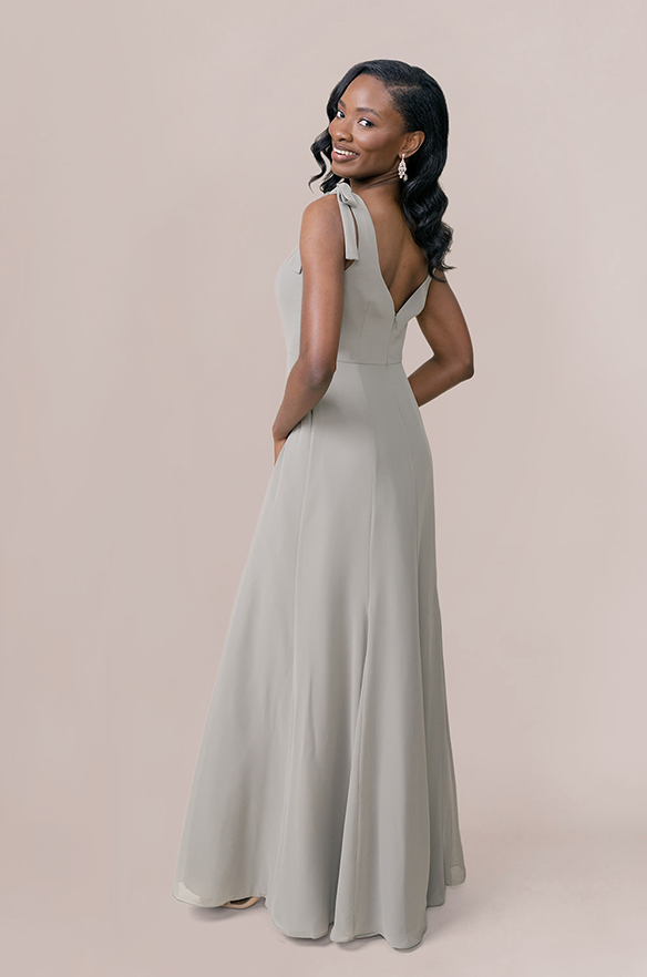 Nicole Chiffon Dress | Made To Order Marsala Nicole Chiffon Dress | Made To Order Marsala