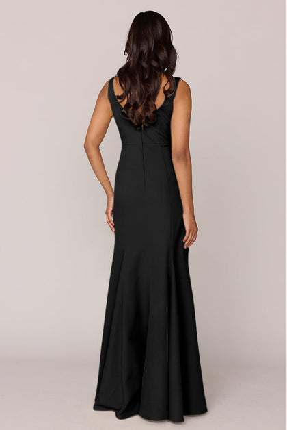 Nicole Crepe Dress | Made To Order | Black