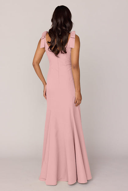 Nicole Crepe Dress | Made To Order | Blushing Bride