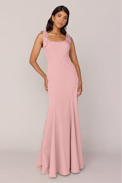 Nicole Crepe Dress | Made To Order | Blushing Bride