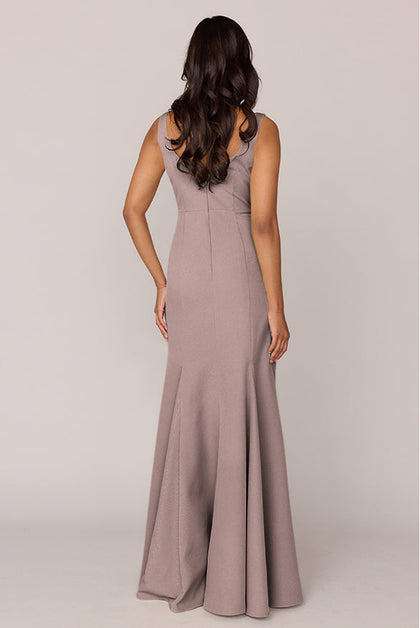 Nicole Crepe Dress | Made To Order | Latte