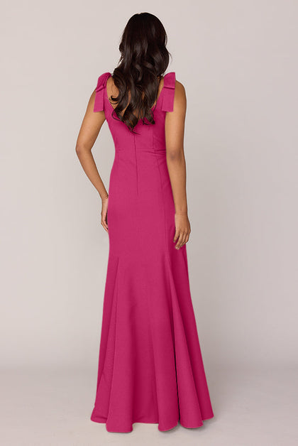 Nicole Crepe Dress | Made To Order | Malibu Pink