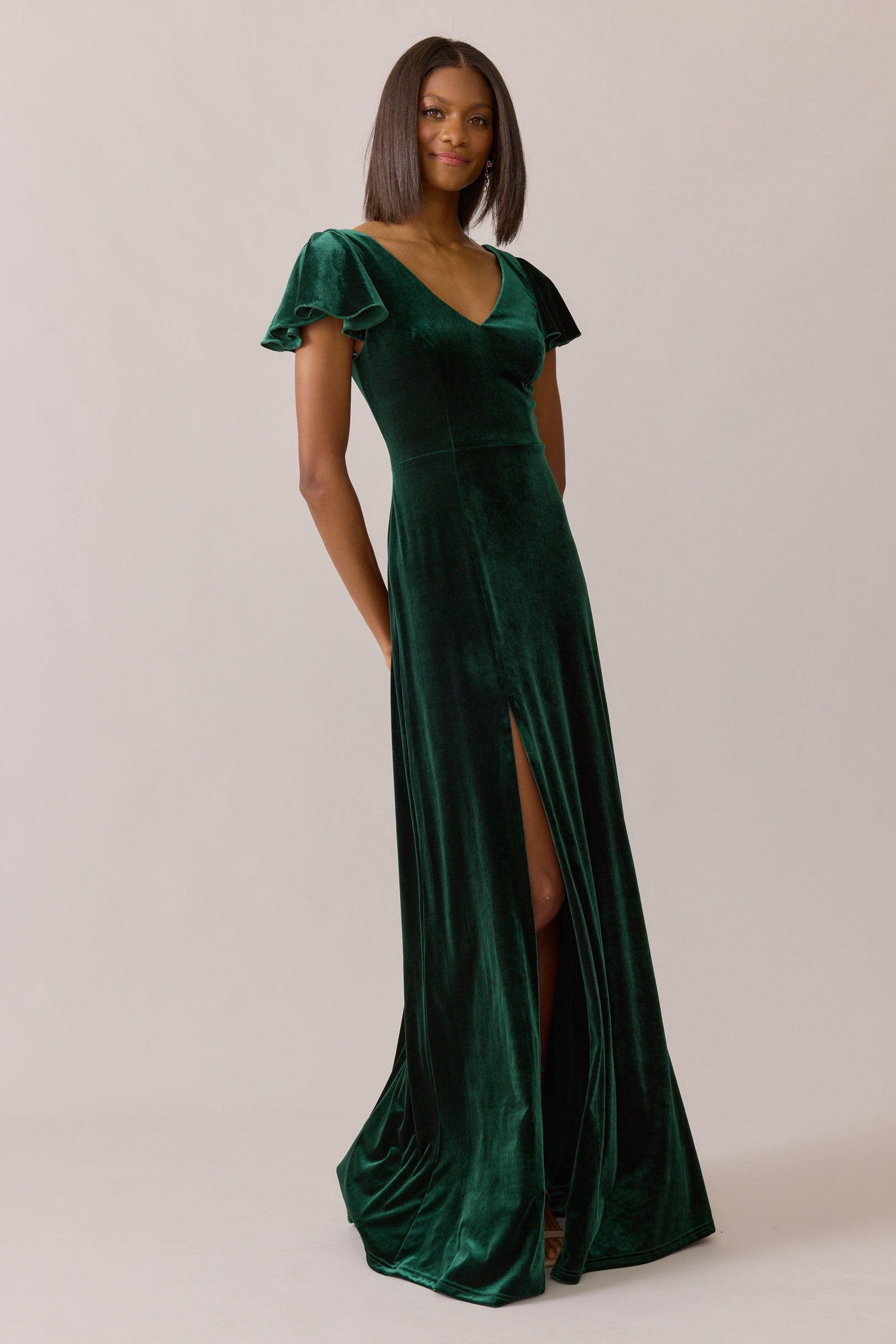 satin vs chiffon bridesmaid dresses Pink Mismatched Fashion Dresses, CB0015 Custom Size(leaving a note) / Custom Color(leaving a note) / a this dress features a flattering square neck design and a chic cape detail that adds a touch of drama Bandeau Satin Bridesmaid Dress with