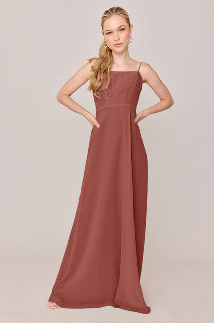 Nova Chiffon Dress | Made To Order | Cinnamon Rose