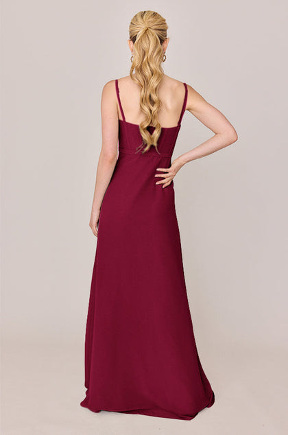 Nova Chiffon Dress | Made To Order | Marsala