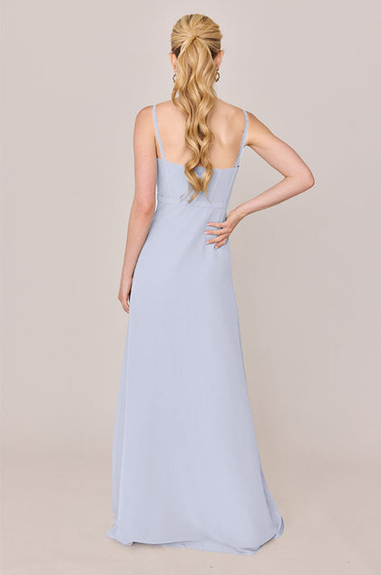 Nova Chiffon Dress | Made To Order | Periwinkle