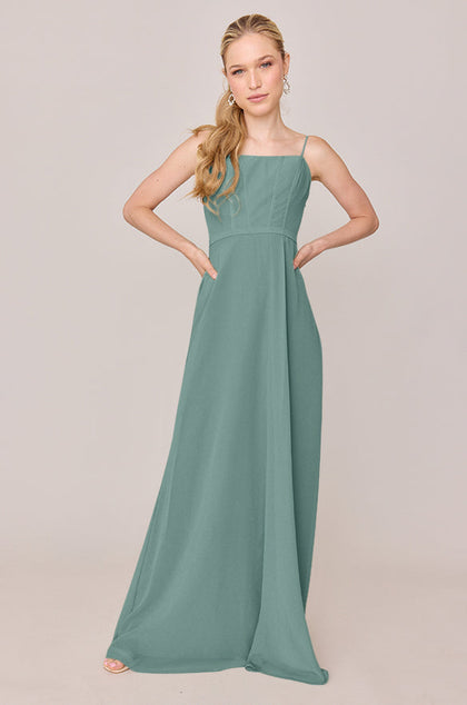 Nova Chiffon Dress | Made To Order | Rosemary