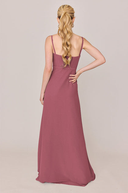 Nova Chiffon Dress | Made To Order | Rosewood