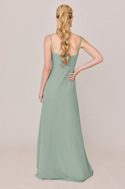 Nova Chiffon Dress | Made To Order | Sage