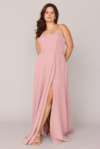Nova Crepe Dress | Made To Order | Blushing Bride