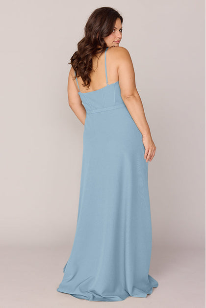 Nova Crepe Dress | Made To Order | French Blue