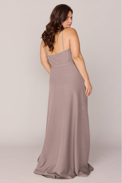 Nova Crepe Dress | Made To Order | Latte