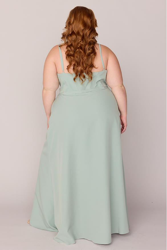 bridesmaid dresses fashion nova Bridal Party Satin Maxi Dress - Black