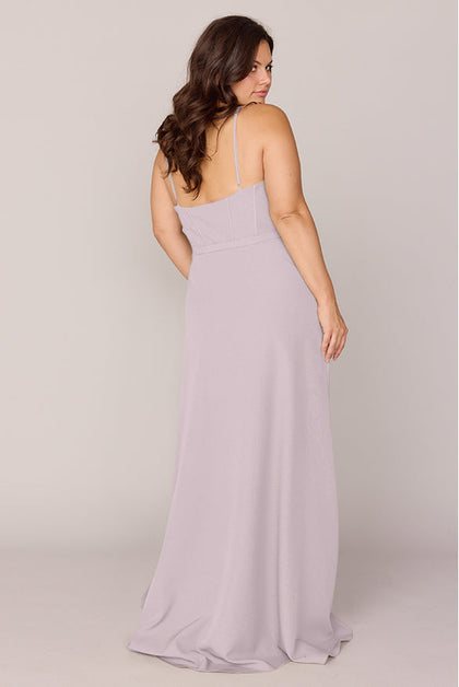 Nova Crepe Dress | Made To Order | Lilac