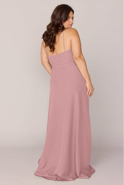 Nova Crepe Dress | Made To Order | Rose Quartz