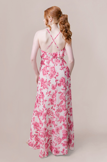 Model: Merrik; Size: 4; Color: Hot Pink Garden