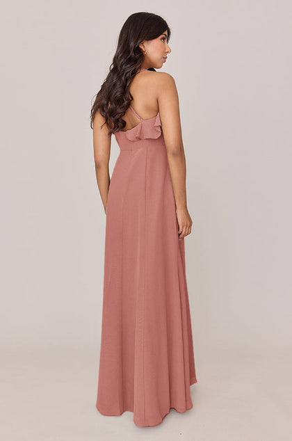 Paloma Chiffon Dress | Made To Order | Desert Rose
