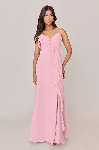 Paloma Chiffon Dress | Made To Order | Rosette