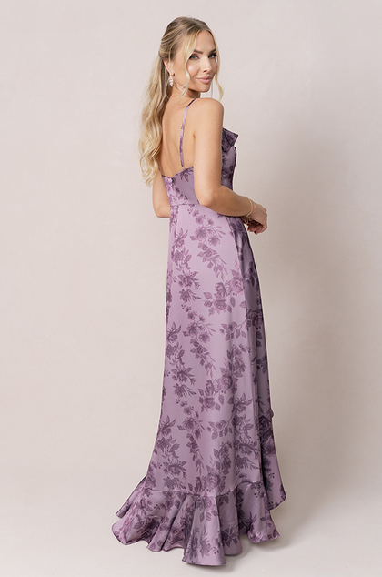 Model: Britt; Size: 4; Color: Lilac Bouquet