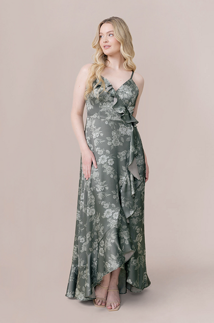 Model: Sydney; Size: 10; Color: Olive Bouquet