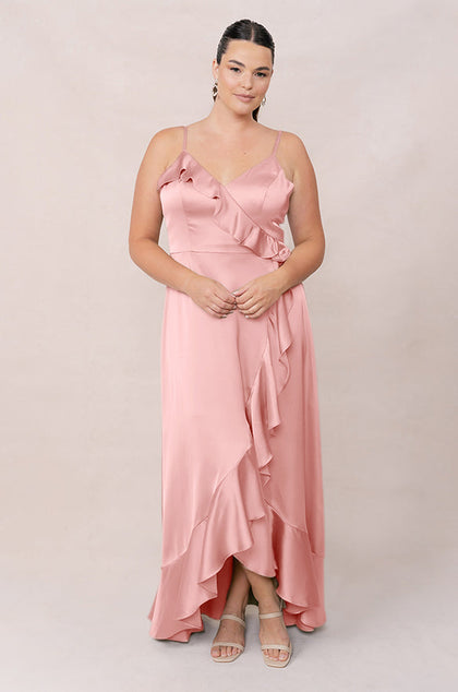 Paloma Satin Dress | Made To Order | Blushing Bride