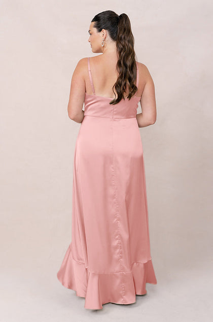 Paloma Satin Dress | Made To Order | Blushing Bride
